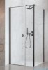 Radaway Nes Kds I Brushed GunMetal kabina 100x100cm lewa szczotkowany grafit 10023100-92-01L/10043100-92-01